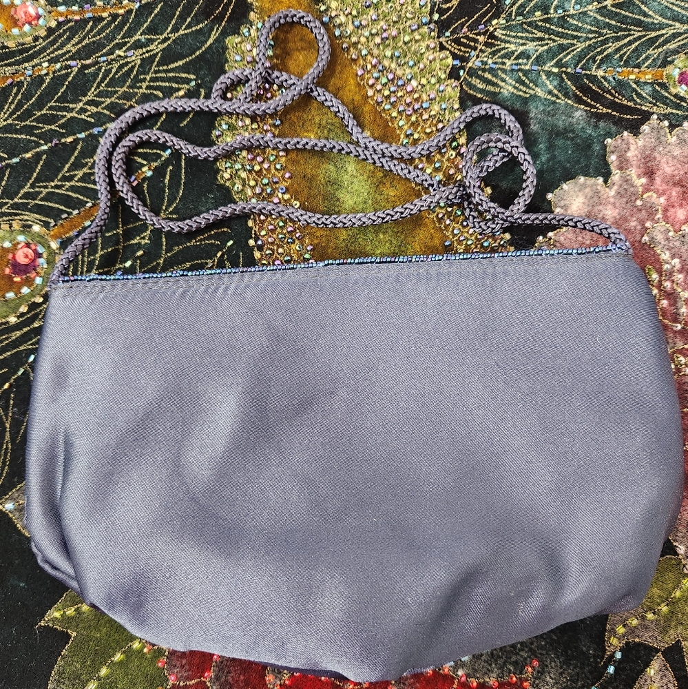 Satin Beaded Bag - Picture 2 of 6